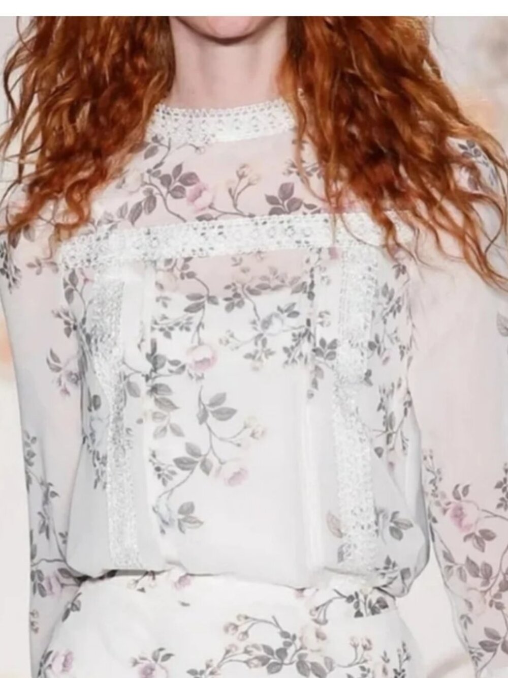 Floral blouse